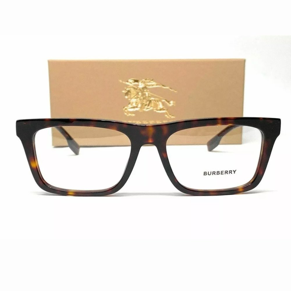 Burberry Men's Havana Eyeglasses! - Picture 2 of 3